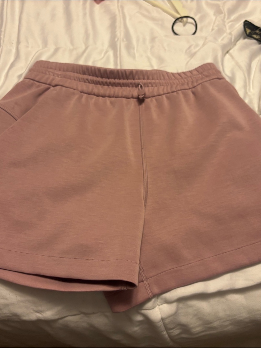Lululemon Softstreme High-Rise Short 4" in Rose Blush
